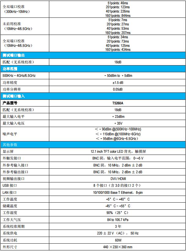 T5260A矢量網絡分析儀(圖2)