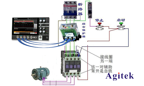 泰克新2系示波器在電機(jī)保護(hù)器上的測(cè)試應(yīng)用(圖1)