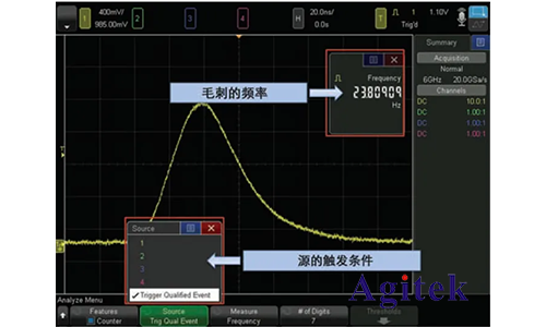 是德示波器怎樣使用才能發(fā)現(xiàn)毛刺？(圖8)