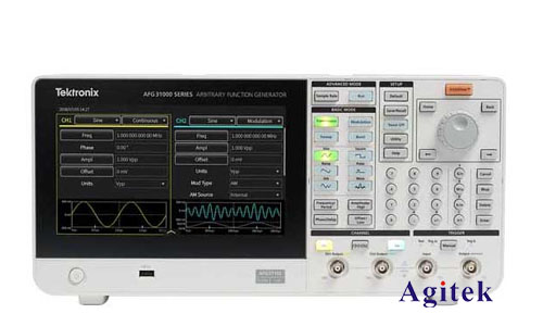 泰克AFG31151任意波函數發生器的正弦波輸出